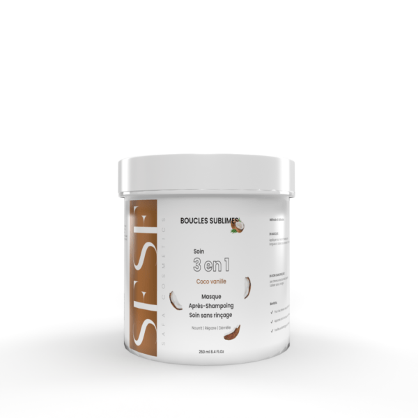 Soin 3 en 1 : Masque / Après-shampoing / Leave-In