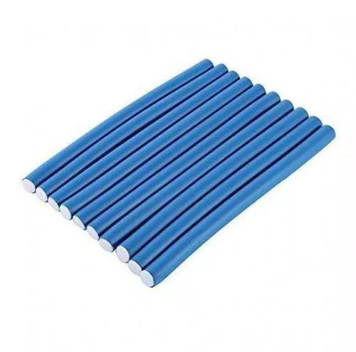 Lot de 10 Bigoudis Souple Rouleaux Friser Cheveux