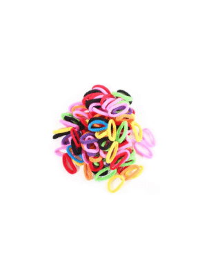 Kit Enfants- 50 Chouchous à cheveux - Pour queue de cheval - Pour bébé et petite fille