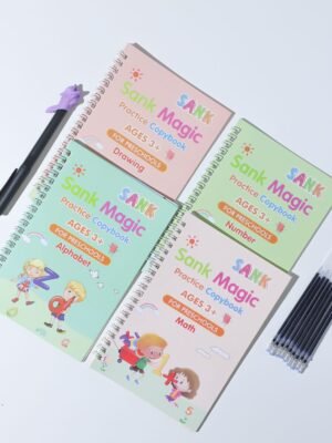 🧒✨ Sank Magic – Cahiers éducatifs réutilisables (3 ans et +)